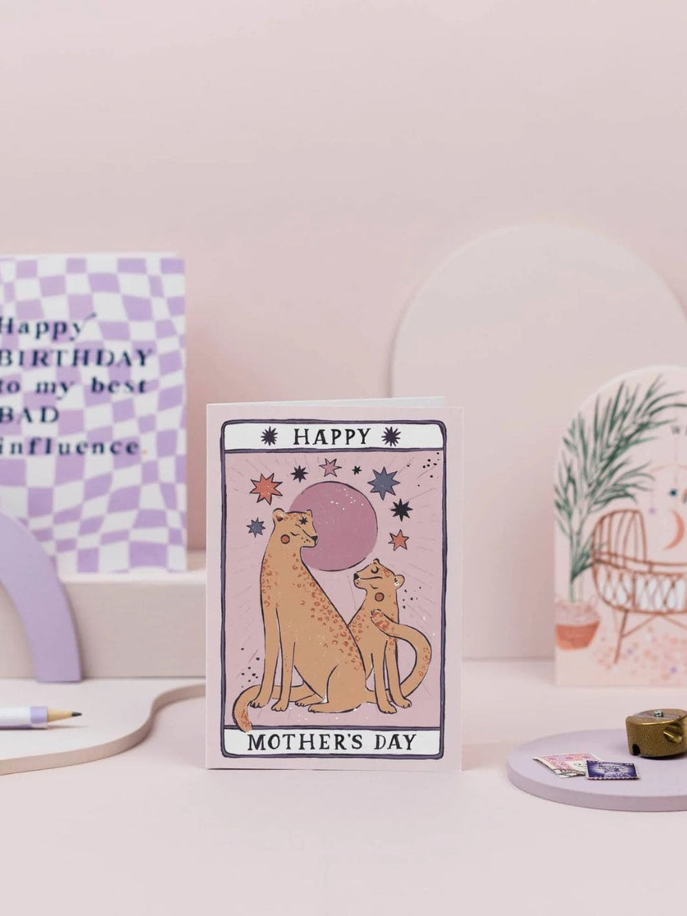 Sister Paper Co. Tarot Leopard Card | Mother's Day Card | Mum Cards | Twentyseven Toronto