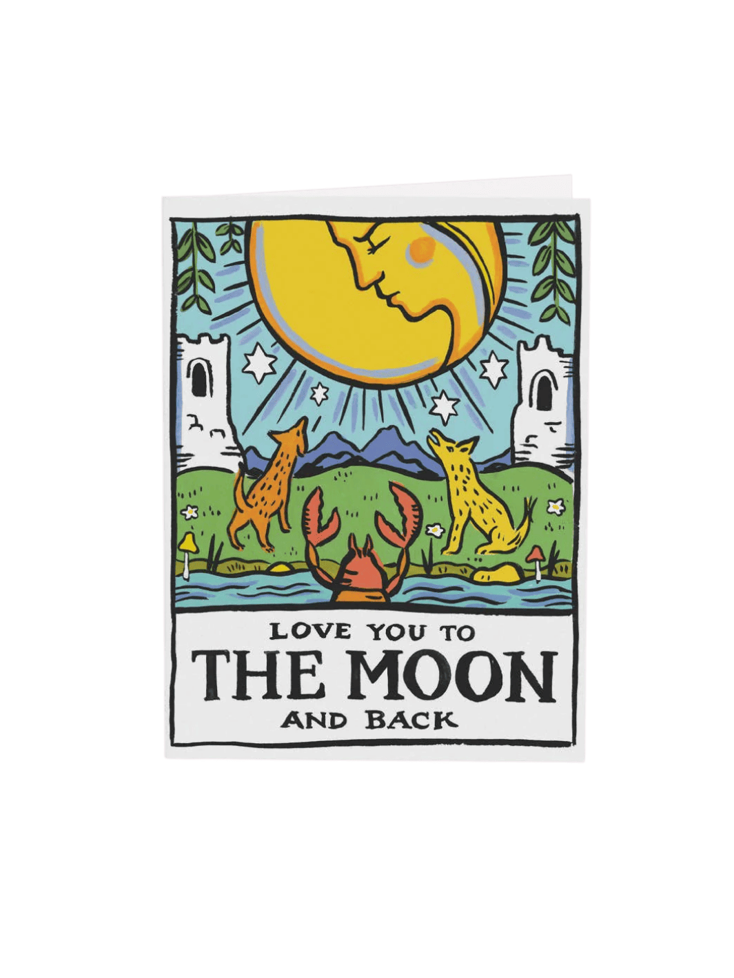 Idlewild Co. Tarot Moon Greeting Card | Twentyseven Toronto