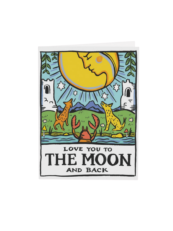 Idlewild Co. Tarot Moon Greeting Card | Twentyseven Toronto