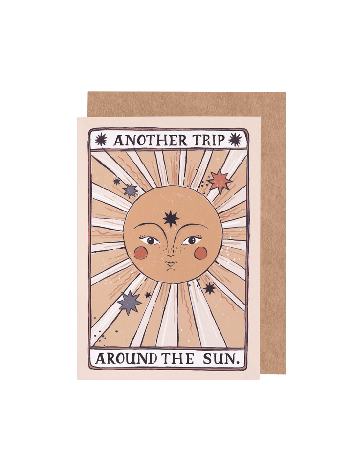 Sister Paper Co. Tarot Sun Birthday Card | Tarot Card | Sun Greeting Cards | Twentyseven Toronto