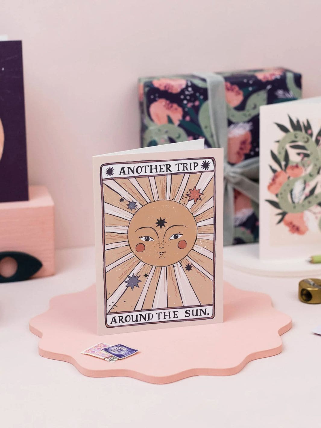 Sister Paper Co. Tarot Sun Birthday Card | Tarot Card | Sun Greeting Cards | Twentyseven Toronto
