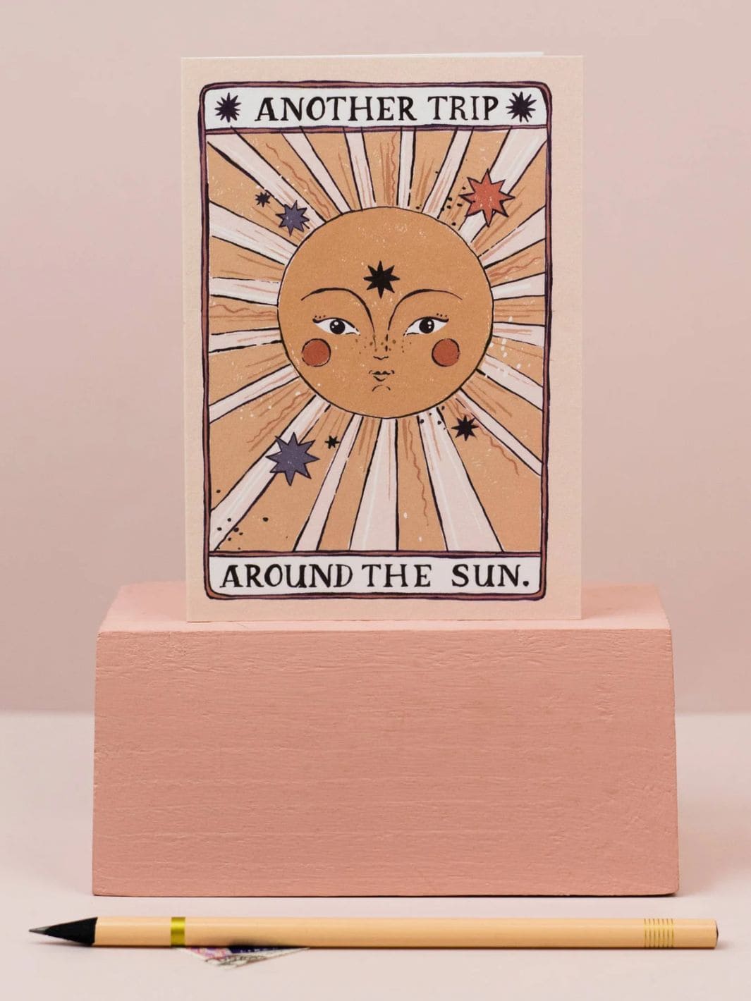 Sister Paper Co. Tarot Sun Birthday Card | Tarot Card | Sun Greeting Cards | Twentyseven Toronto