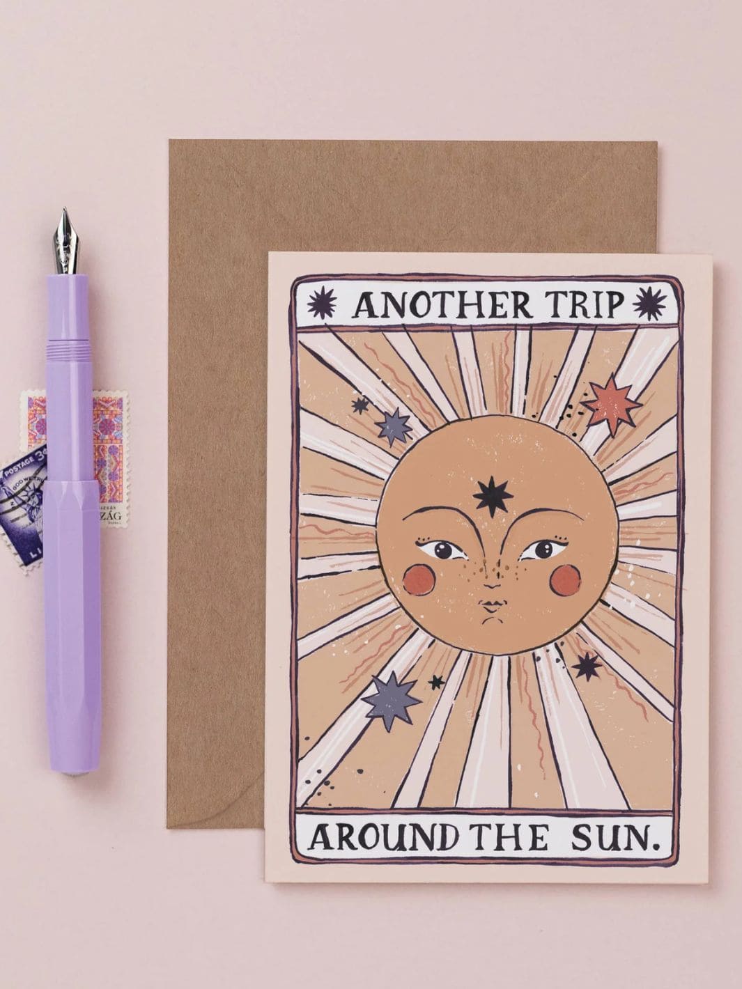 Sister Paper Co. Tarot Sun Birthday Card | Tarot Card | Sun Greeting Cards | Twentyseven Toronto