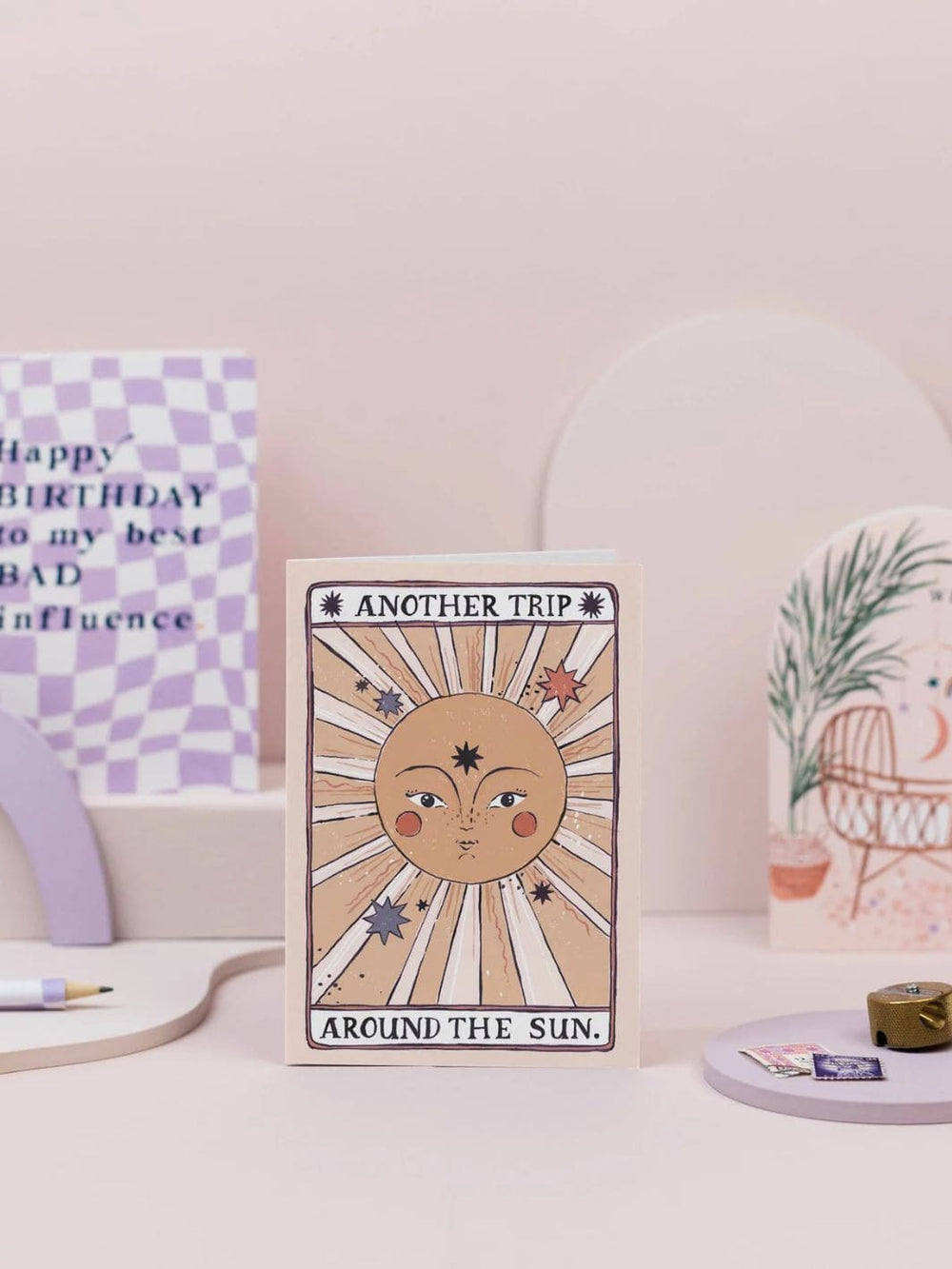 Sister Paper Co. Tarot Sun Birthday Card | Tarot Card | Sun Greeting Cards | Twentyseven Toronto
