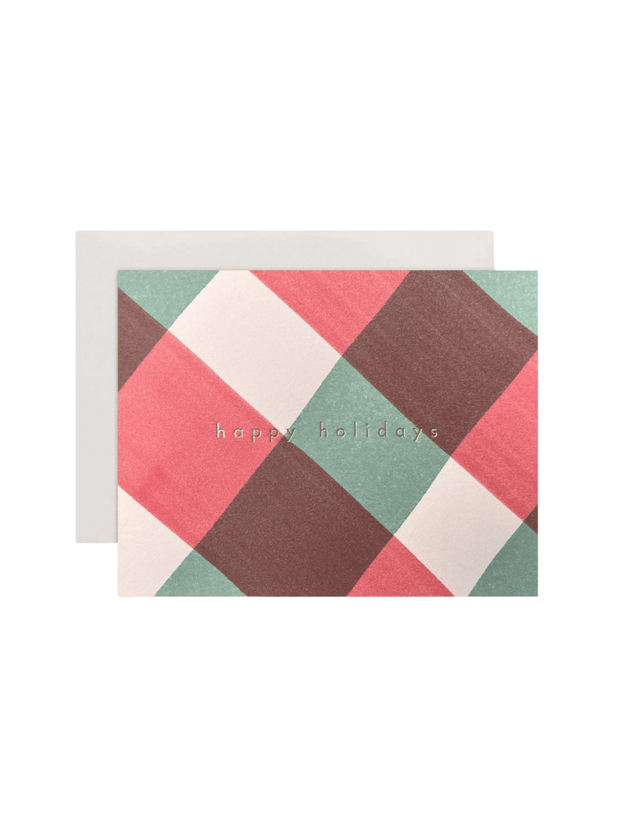 Moglea Tartan Holiday Greeting Card | Twentyseven Toronto