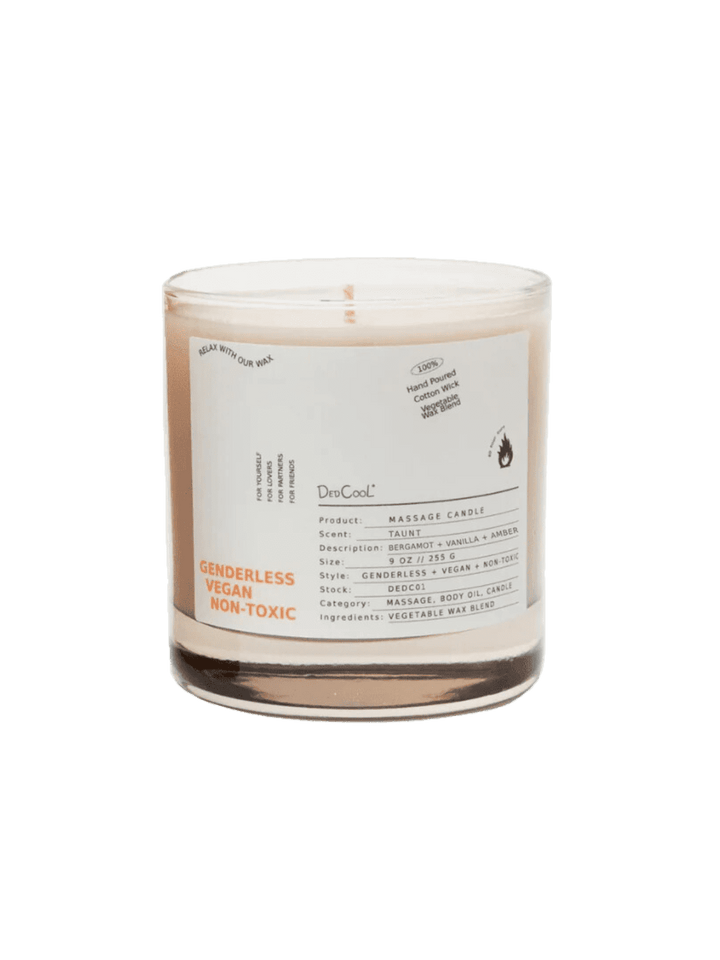 Dedcool 01 “Taunt” Massage Candle | Twentyseven Toronto