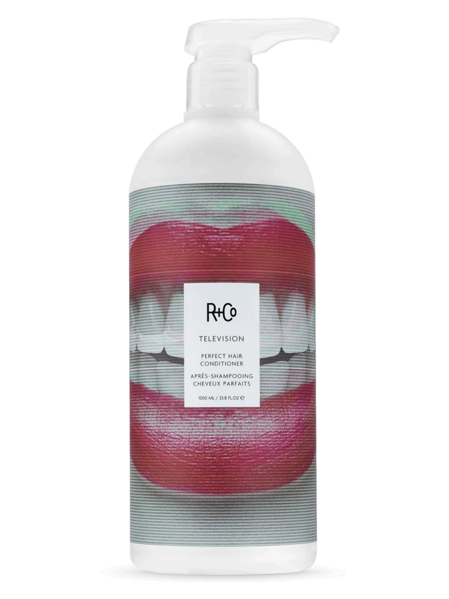 R+Co TELEVISION Perfect Hair Conditioner Retail Liter | Twentyseven Toronto