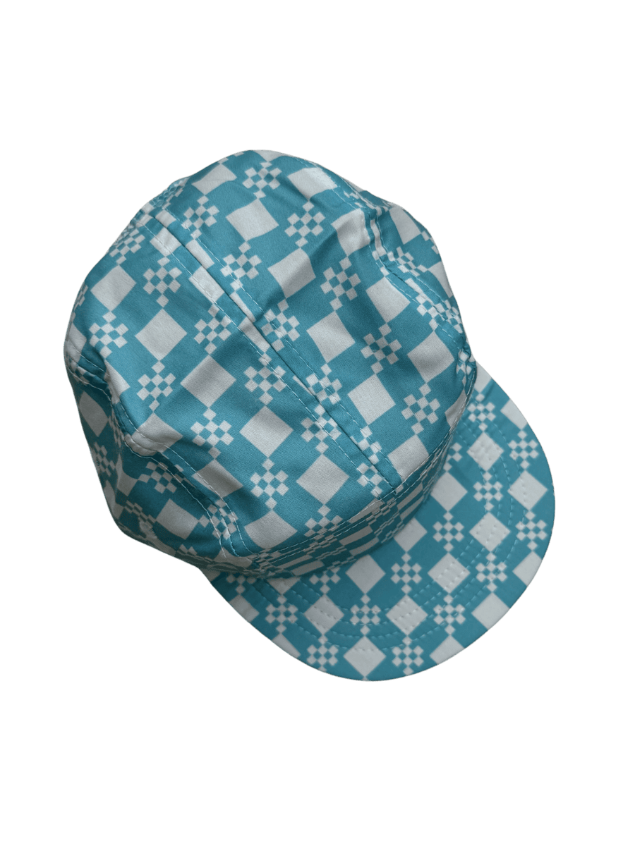 Twill & Pine The Blue Check - Sprout Baby & Kid's Five Panel Hat | Twentyseven Toronto