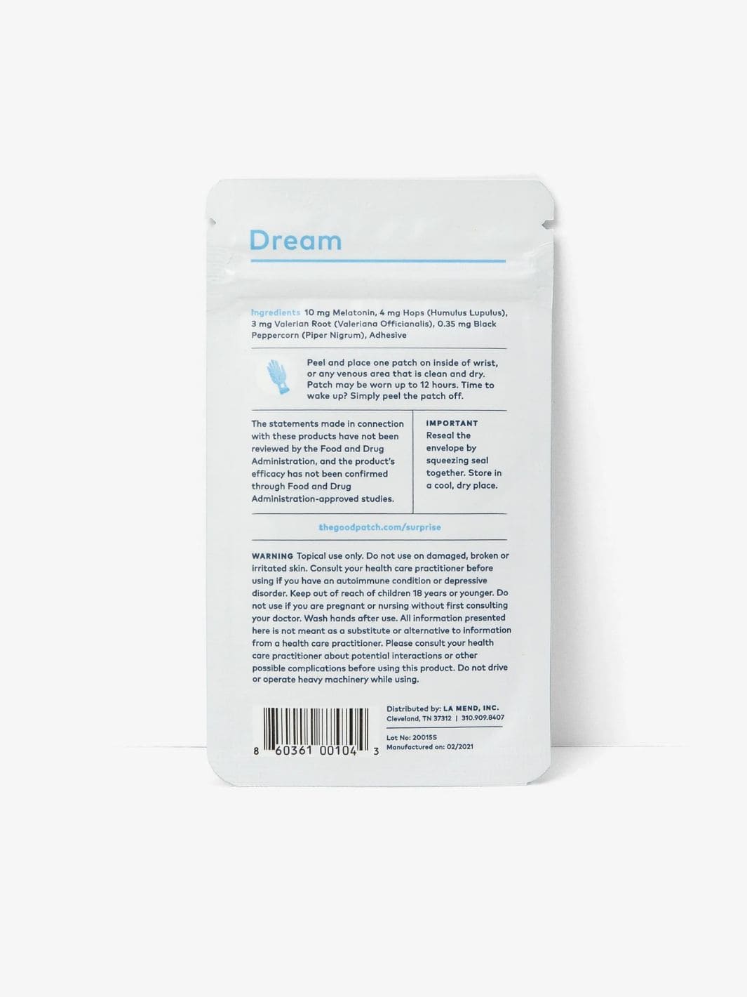 The Good Patch The Dream Patch (4 Count) | Twentyseven Toronto