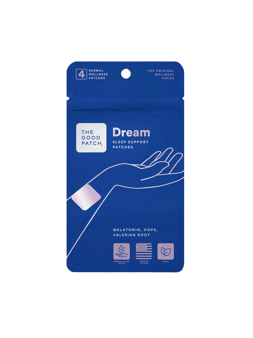 The Good Patch Dream sleep support patches with melatonin, hops and valerian root | Twentyseven Toronto