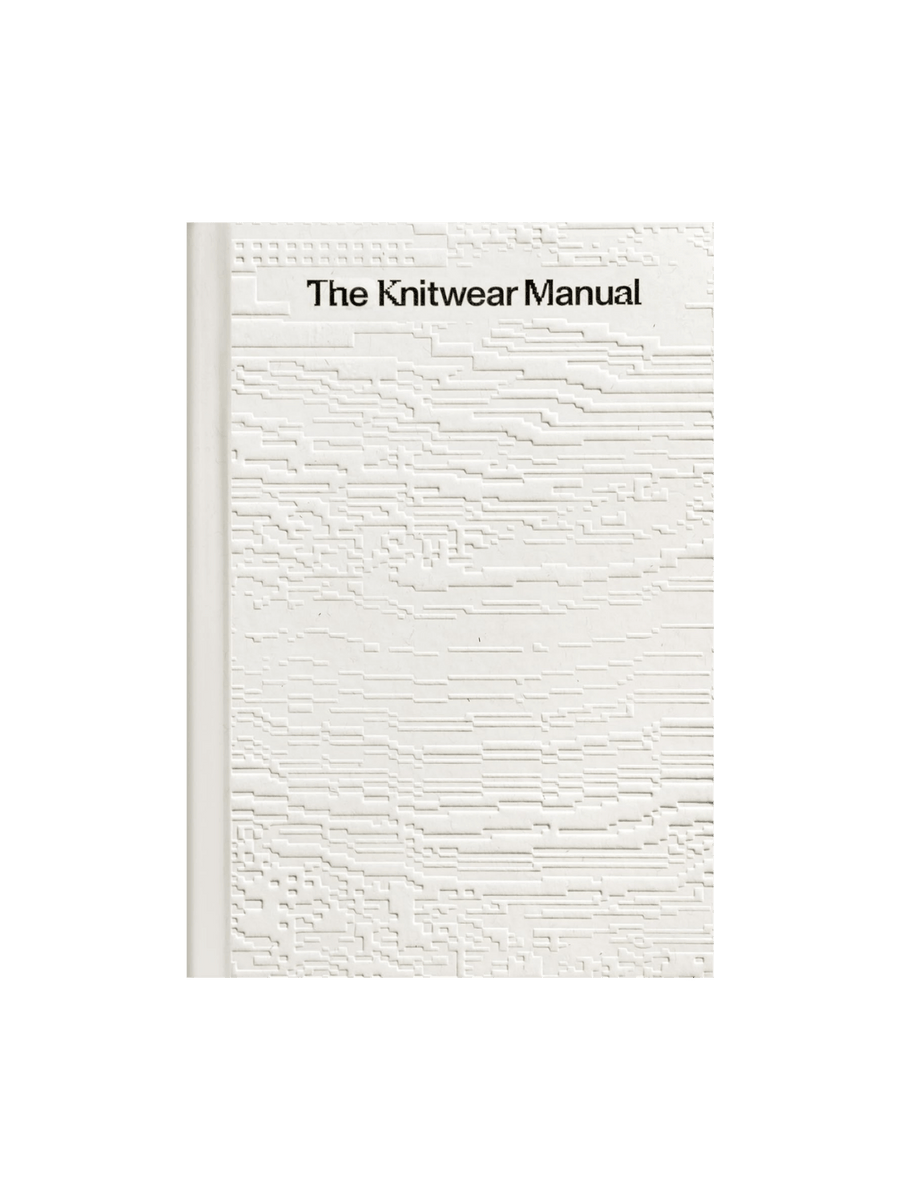 Cover of The Knitwear Manual: A Complete Guide to Knitwear Design by Fashionary | Twentyseven Toronto