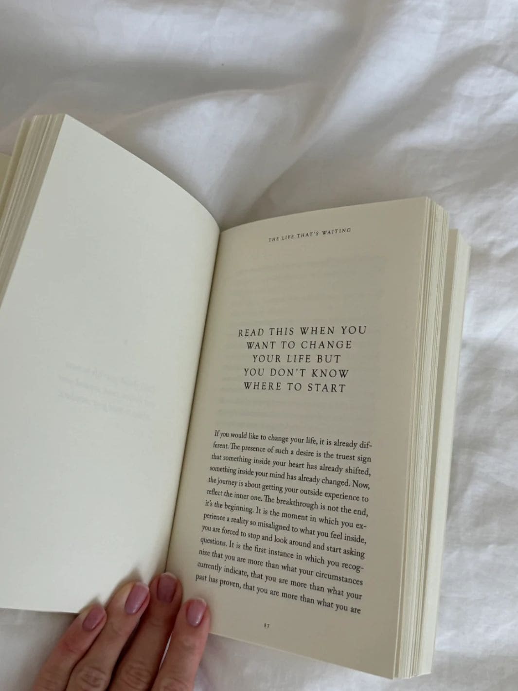 The Life That's Waiting by Brianna Wiest | Twentyseven Toronto