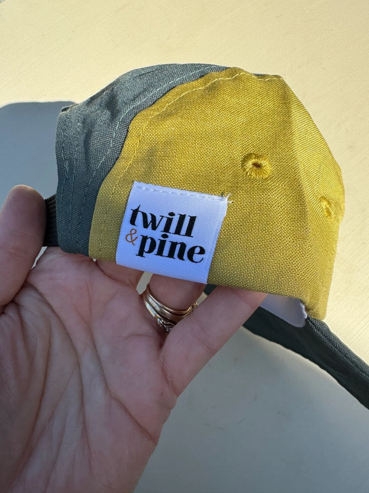 Twill & Pine The Linen Hat - Forest Adult & Seedling | Twentyseven Toronto