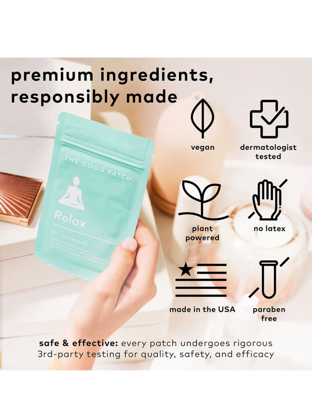 The Good Patch The Relax Patch (4 Count) | Twentyseven Toronto