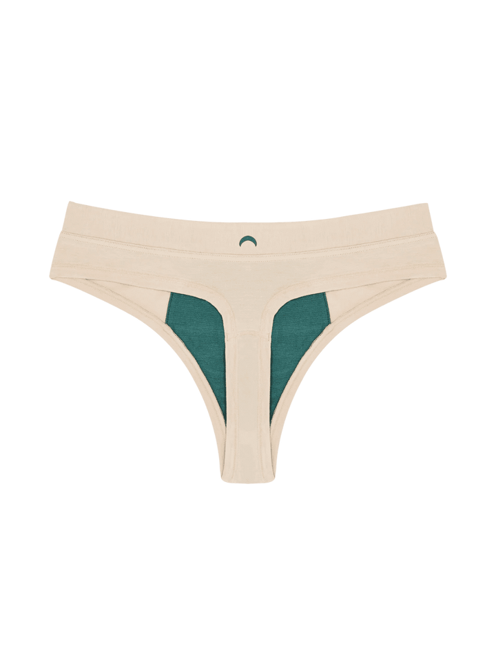 Huha Mineral Underwear Thong in Beige | Twentyseven Toronto