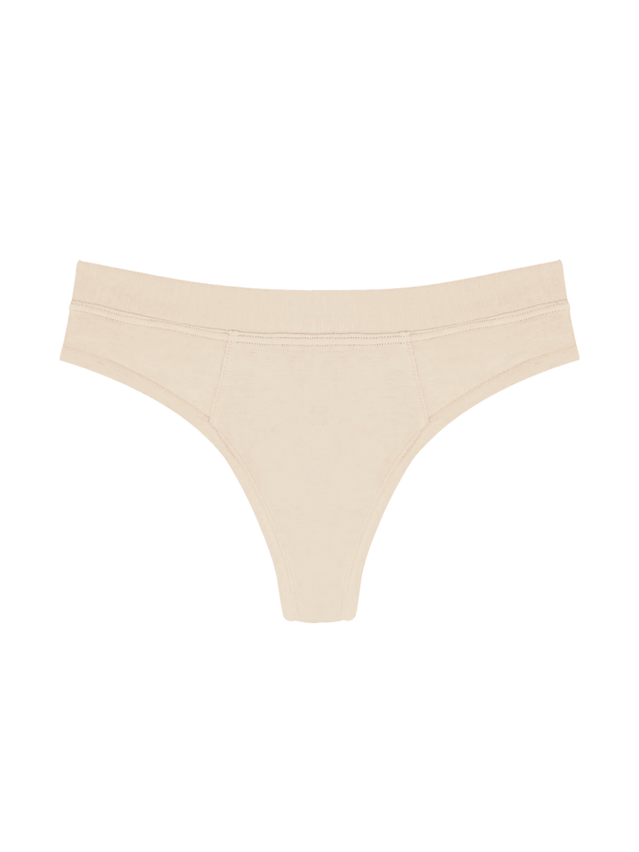 Huha Mineral Underwear Thong in Beige | Twentyseven Toronto