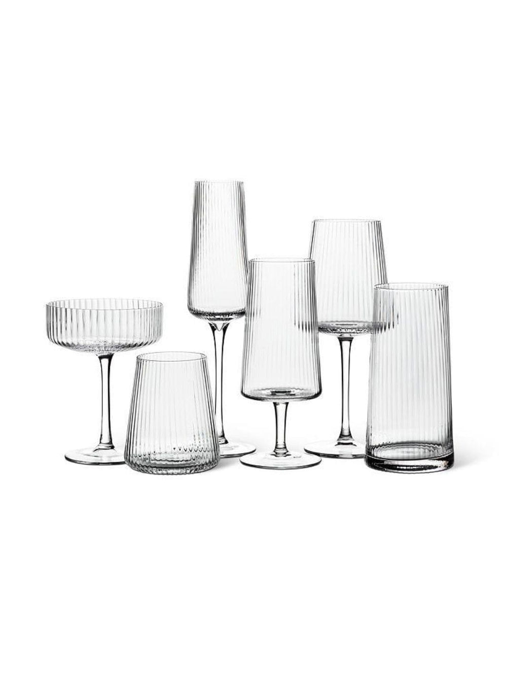 Abbott Collection Tight Optic Wine Glass | Twentyseven Toronto