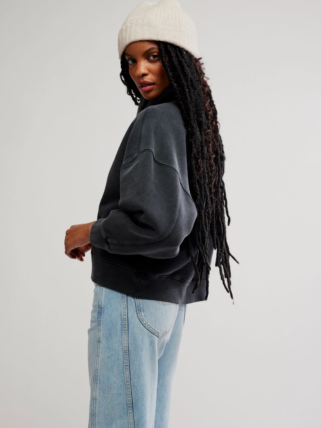 Free People We the Free Timeless Pullover in Black | Twentyseven Toronto