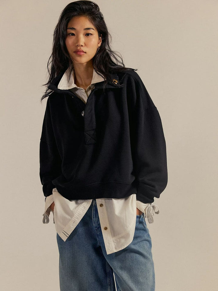 Free People We the Free Timeless Pullover in Black | Twentyseven Toronto