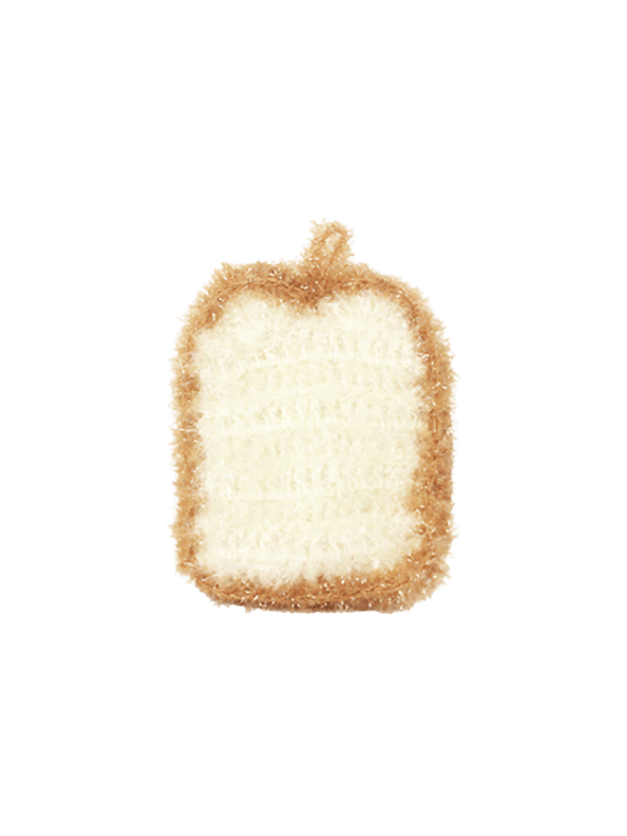 Rectangular Korean sponge in 'Toast' design from Mykelys | Twentyseven Toronto