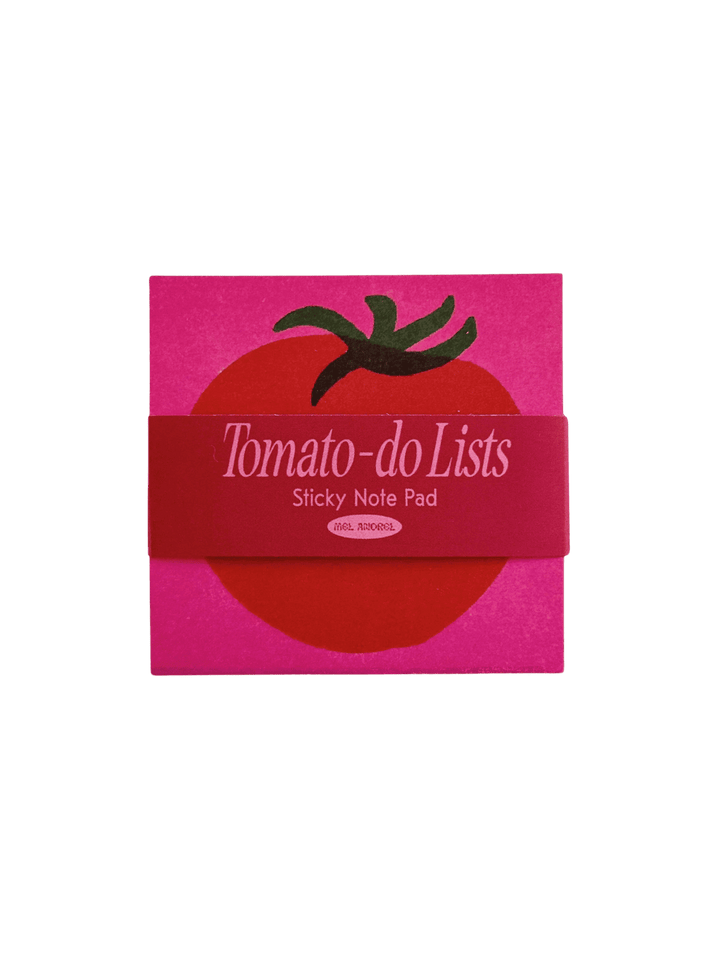 Mel Andrel Tomato-do List Sticky Notes | Twentyseven Toronto