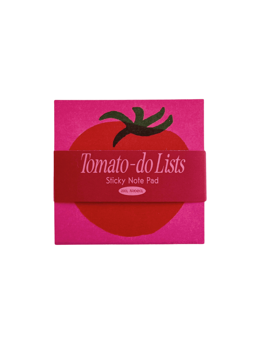Mel Andrel Tomato-do List Sticky Notes | Twentyseven Toronto