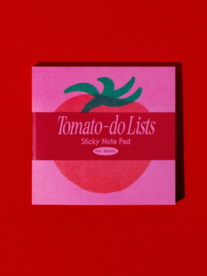 Mel Andrel Tomato-do List Sticky Notes | Twentyseven Toronto
