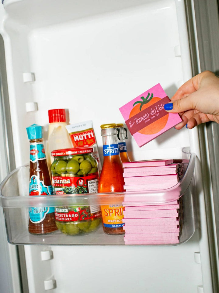 Mel Andrel Tomato-do List Sticky Notes | Twentyseven Toronto