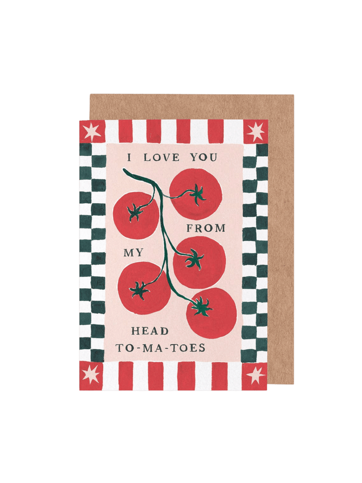 Sister Paper Co. Tomatoes Love Card | Anniversary Card | Valentines Cards | Twentyseven Toronto
