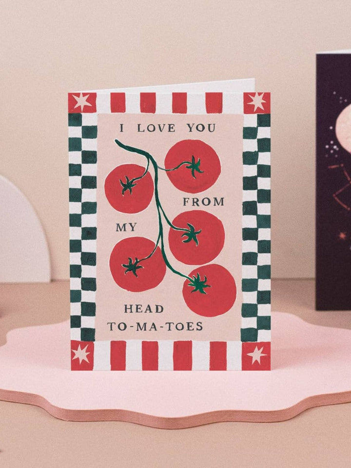 Sister Paper Co. Tomatoes Love Card | Anniversary Card | Valentines Cards | Twentyseven Toronto