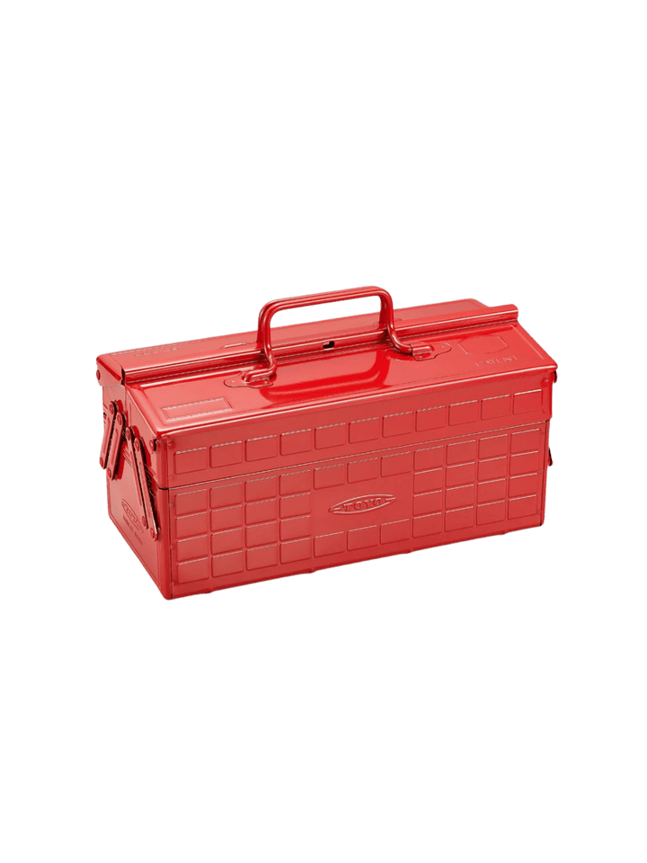Toyo Steel Two Tier ST-350 Toolbox - Red | Twentyseven Toronto
