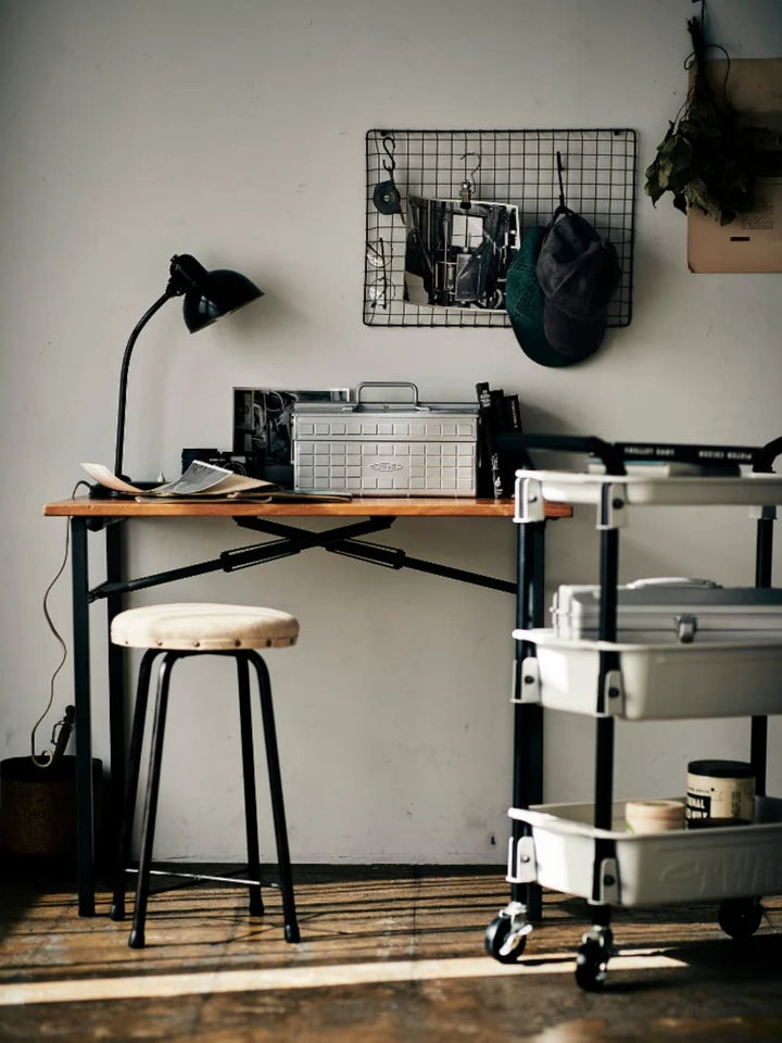 Toyo Steel Two Tier ST-350 Toolbox - Silver | Twentyseven Toronto