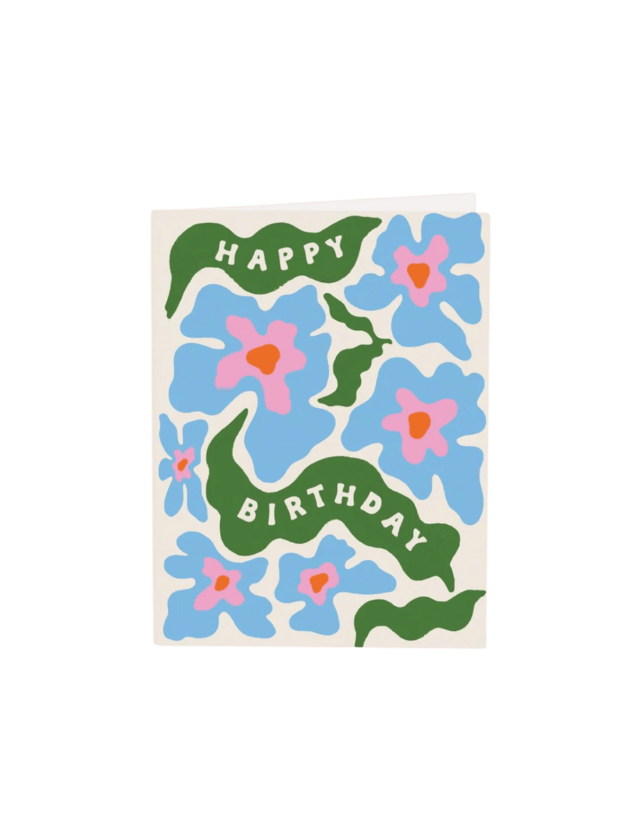 Idlewild Co. Trippy Daisies Birthday Greeting Card | Twentyseven Toronto