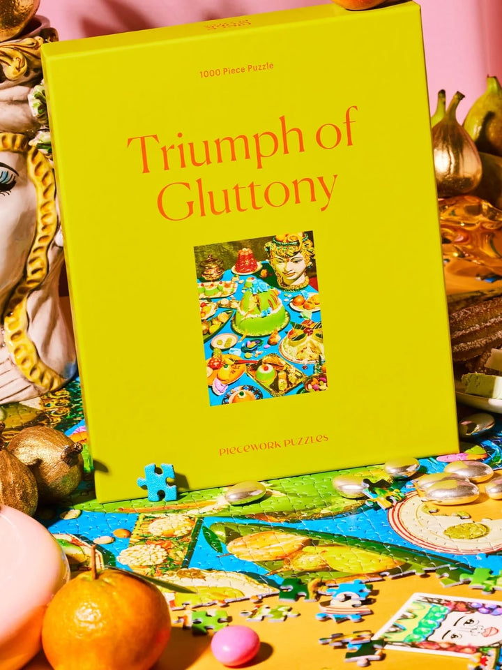 Piecework Puzzles Triumph of Gluttony 1000 Piece Puzzle | Twentyseven Toronto