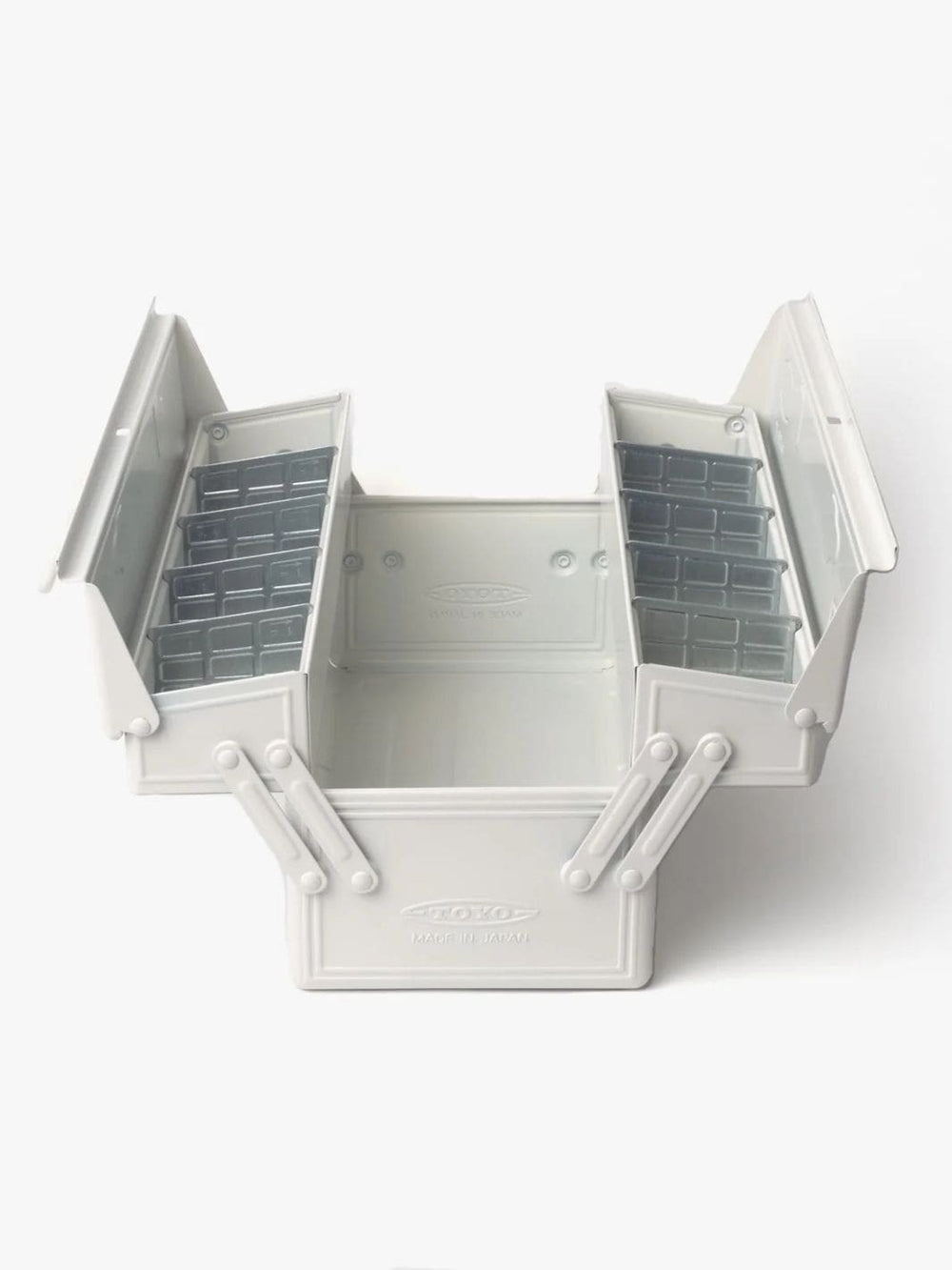 Toyo Steel Two Tier ST-350 Toolbox - White | Twentyseven Toronto