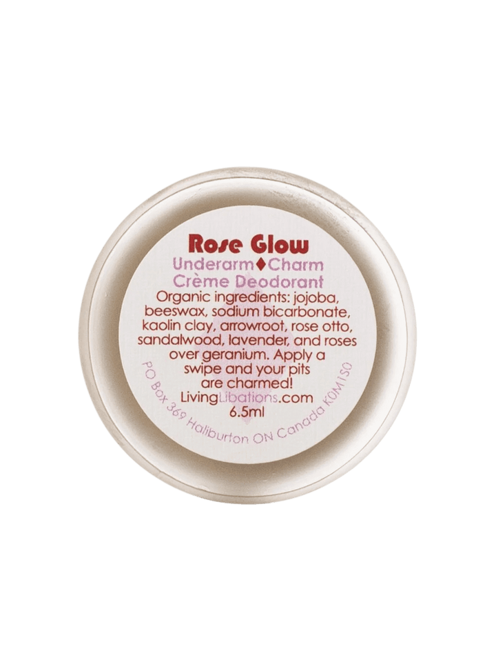 Living Libations Underarm Charm Crème Deodorant - Rose Glow | Twentyseven Toronto