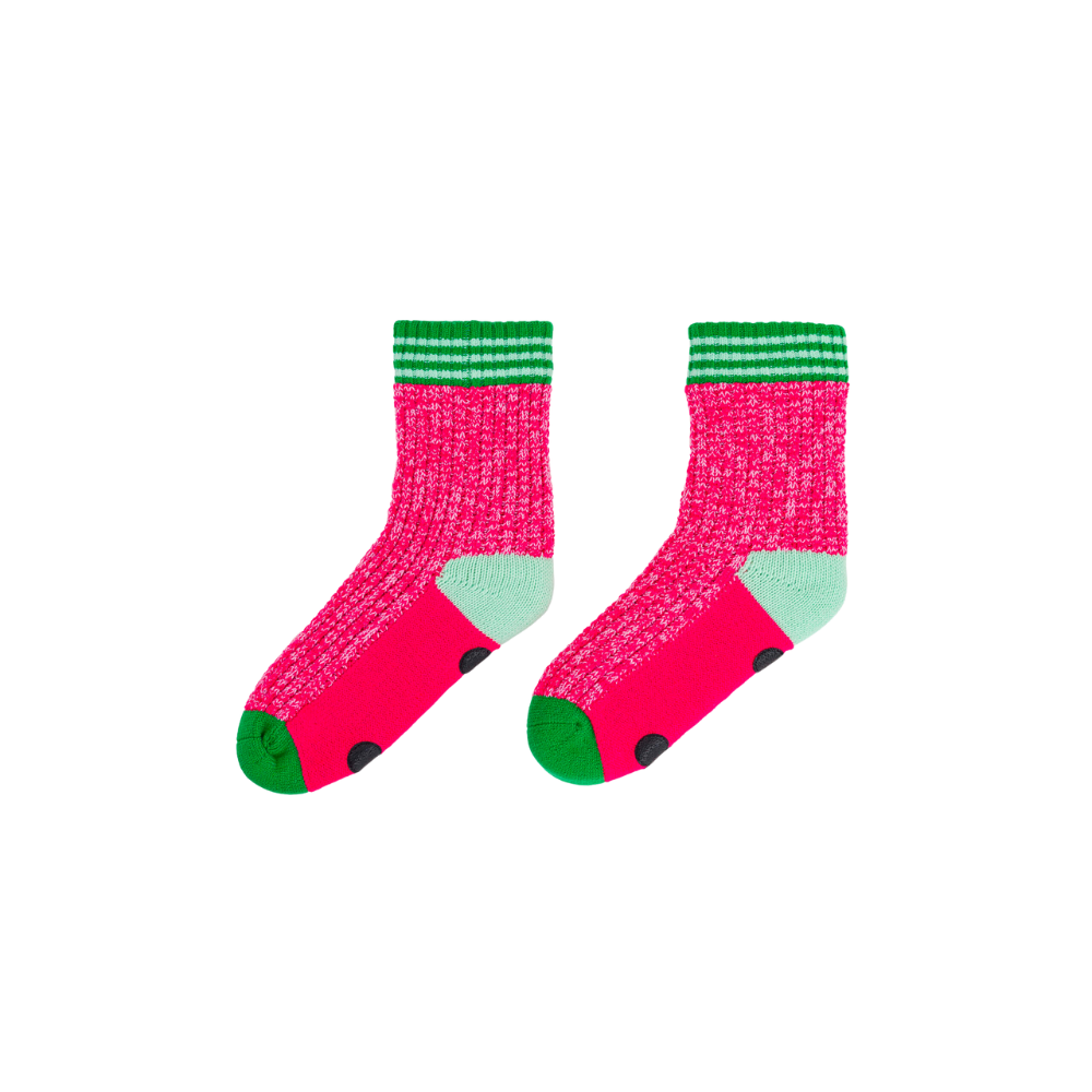 Twentyseven Toronto - Verloop Varsity Knit House Socks - Fuchsia