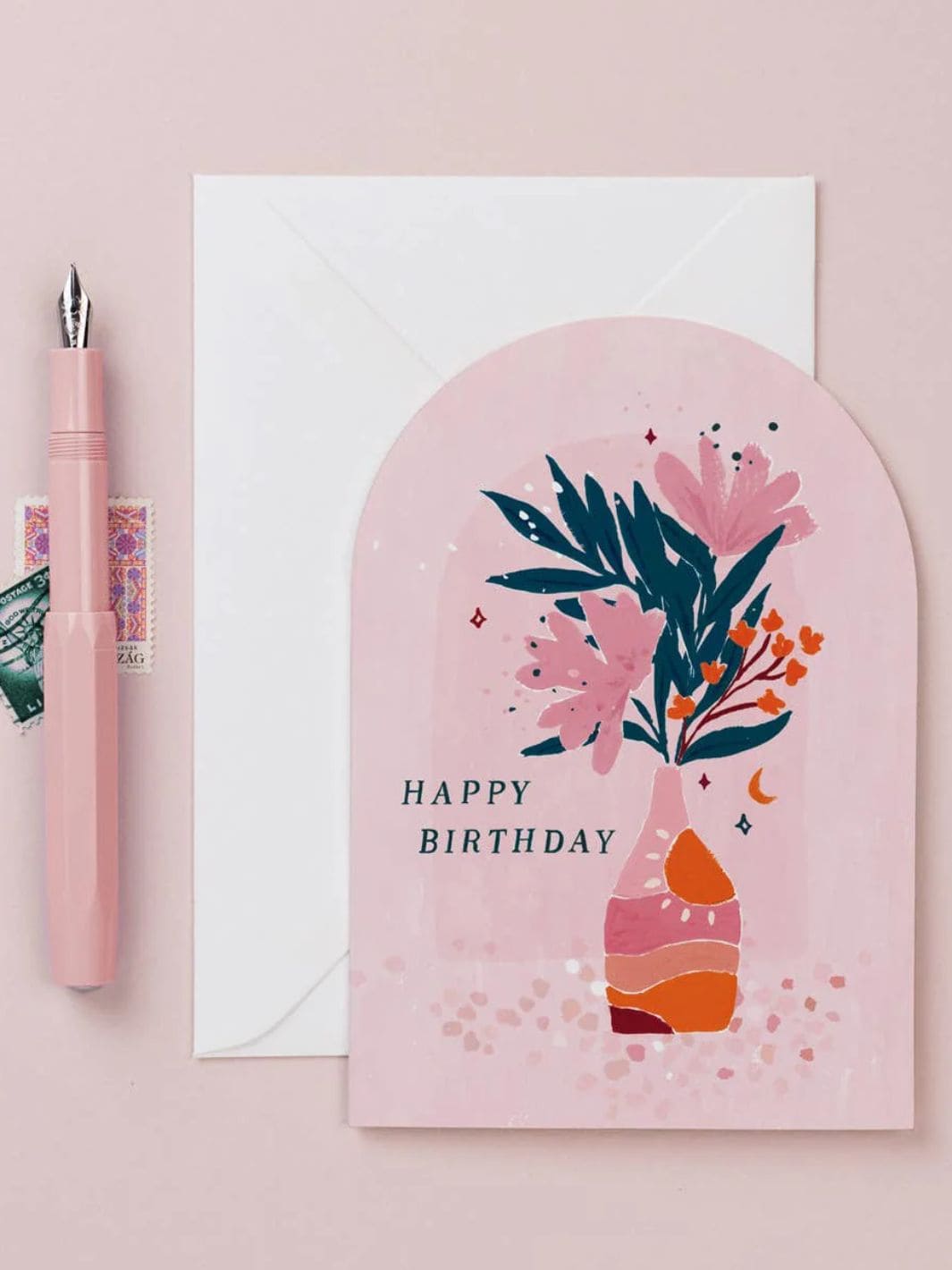Sister Paper Co. Vase Birthday Card | Floral Birthday Card | Birthday Cards | Twentyseven Toronto