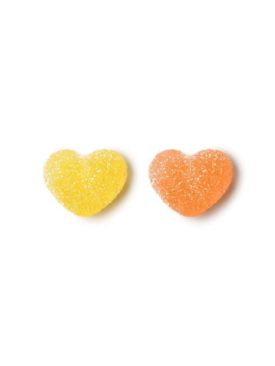 Squish Candy Vegan Sour Peach Hearts Gummies | Twentyseven Toronto