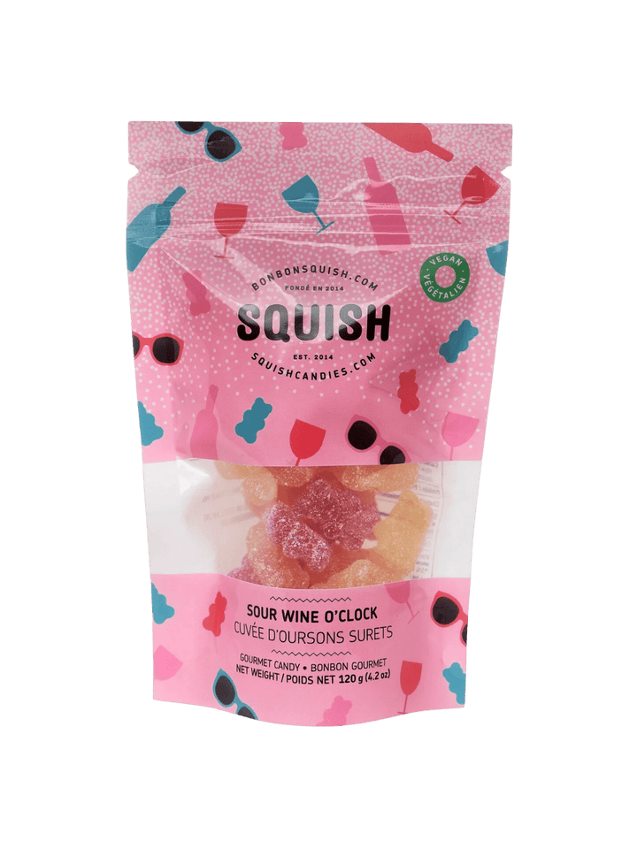 SQUISH Candy Vegan Sour Wine O'Clock | Twentyseven Toronto