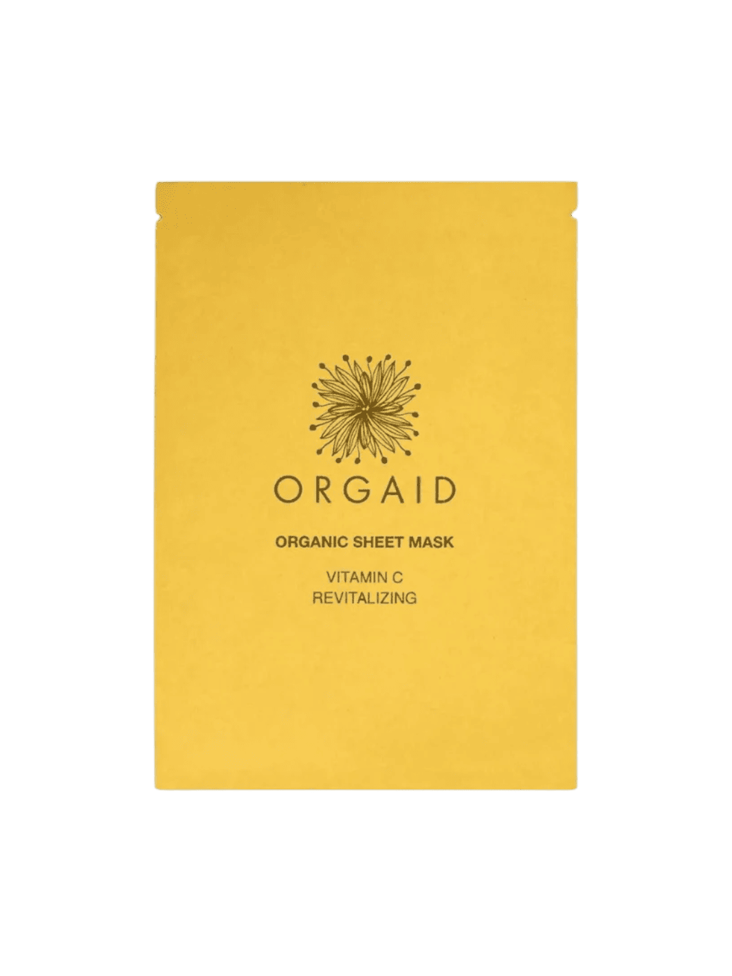 ORGAID Vitamin C & Revitalizing Organic Sheet Mask (Single) | Twentyseven Toronto