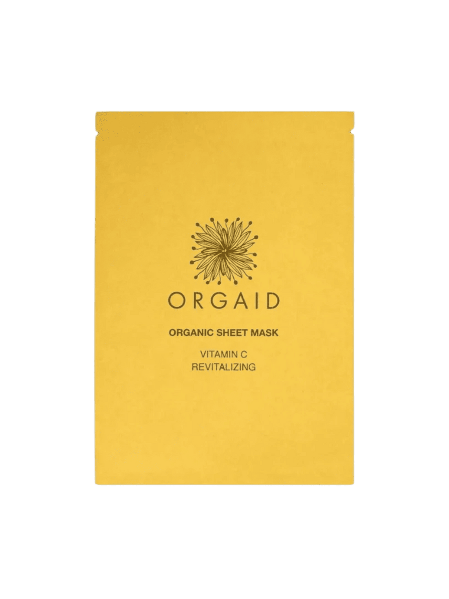 ORGAID Vitamin C & Revitalizing Organic Sheet Mask (Single) | Twentyseven Toronto