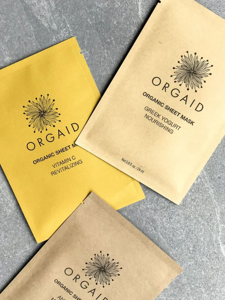 ORGAID Vitamin C & Revitalizing Organic Sheet Mask (4-Pack) | Twentyseven Toronto