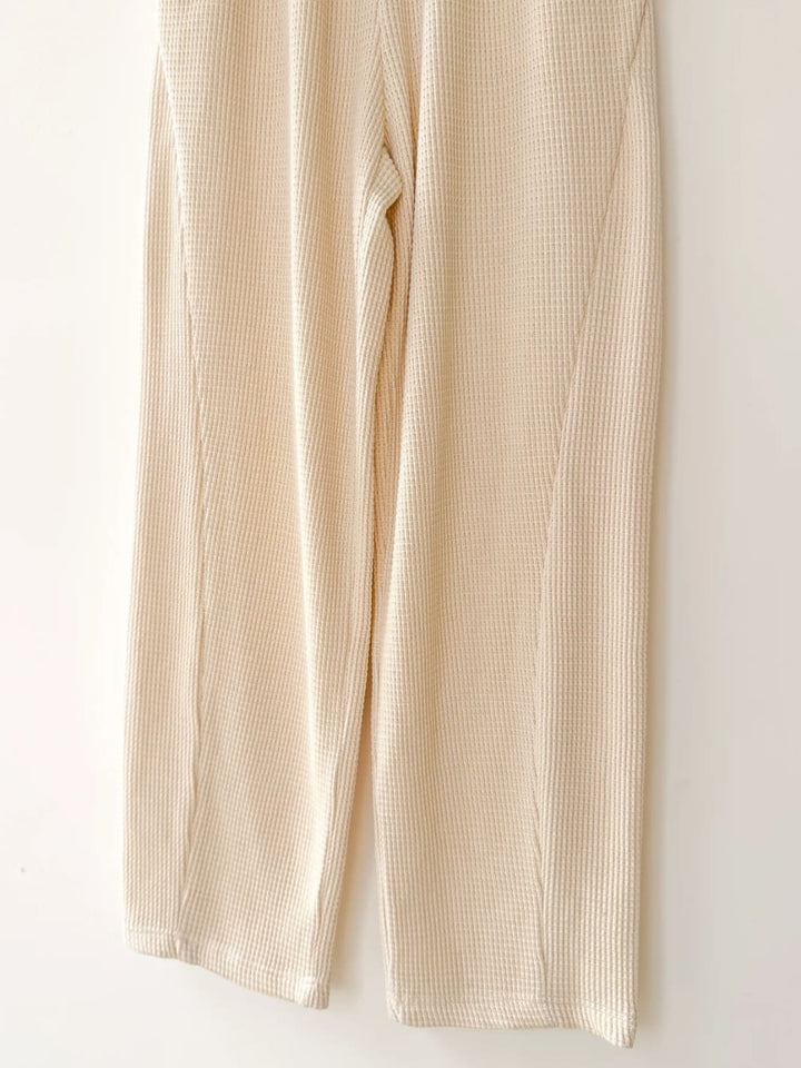 Le Bon Shoppe Waffle Lo Pants in Naturel | Twentyseven Toronto