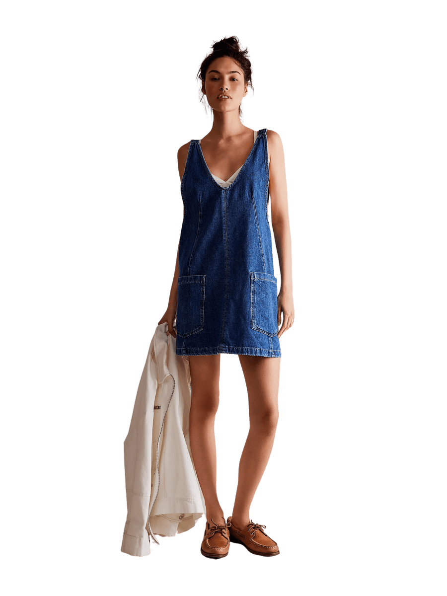 Free People We The Free High Roller Skirtall - Sapphire Blue | Twentyseven Toronto