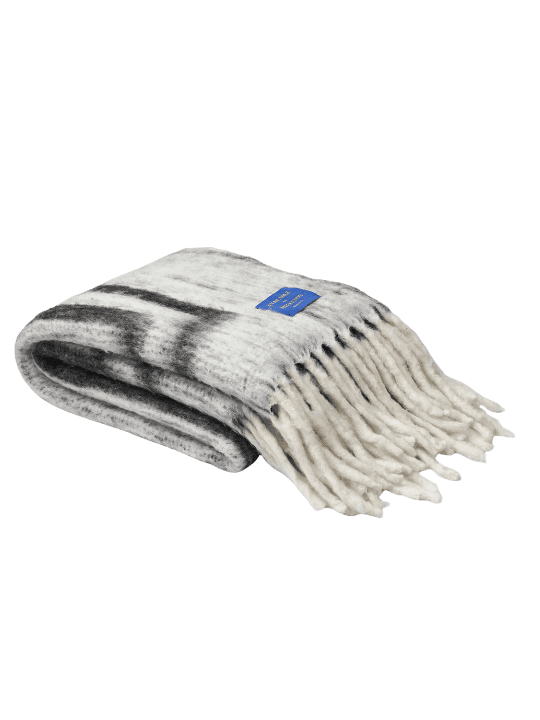 Bongusta Weekend Plaid, Creme & Ink Blanket | Twentyseven Toronto