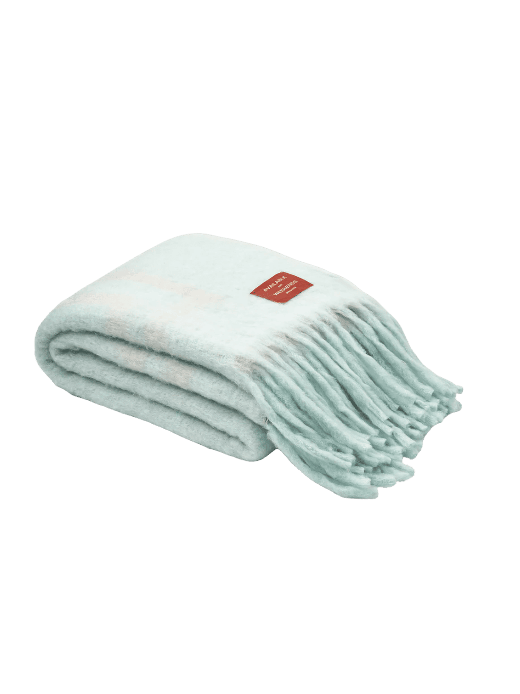 Bongusta Weekend Plaid, Soft Pink & Baby Blue Blanket | Twentyseven Toronto