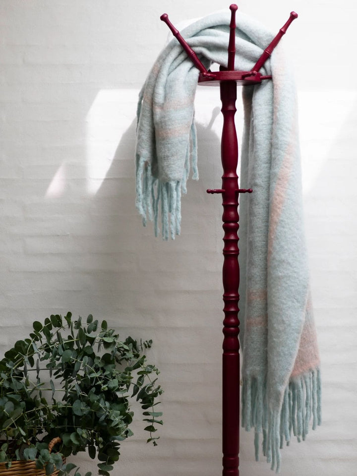 Bongusta Weekend Plaid, Soft Pink & Baby Blue Blanket | Twentyseven Toronto