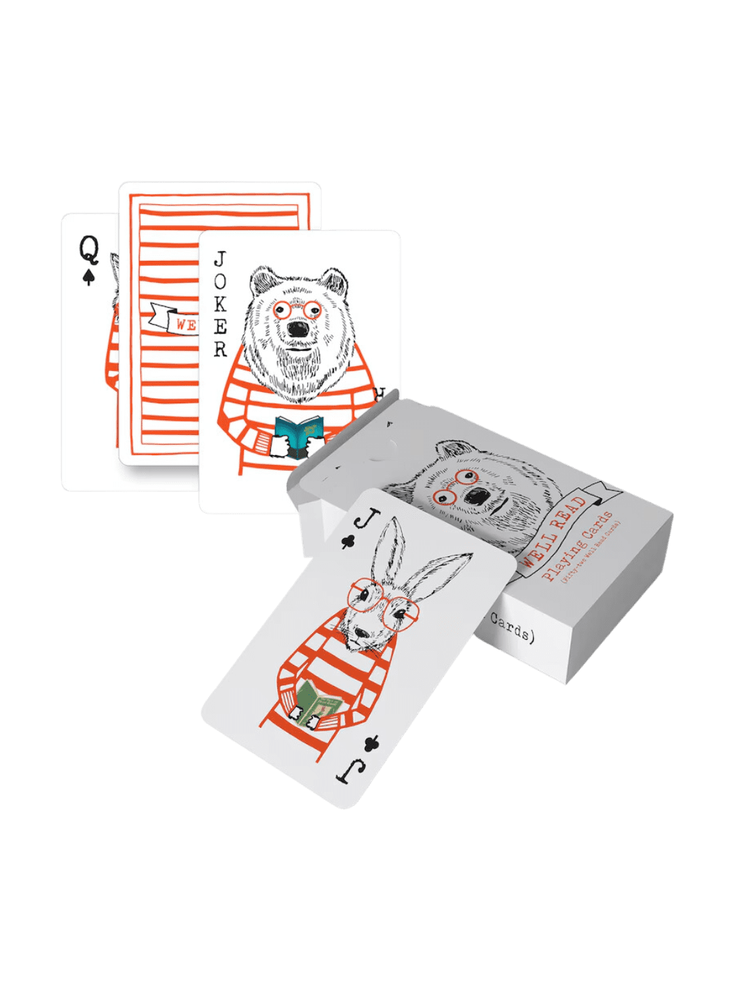 Well-Read Playing Cards by Gibbs Smith | Twentyseven Toronto