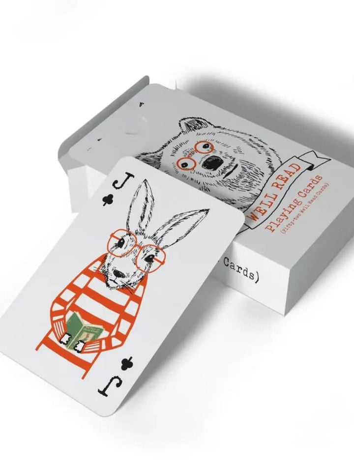 Well-Read Playing Cards by Gibbs Smith | Twentyseven Toronto